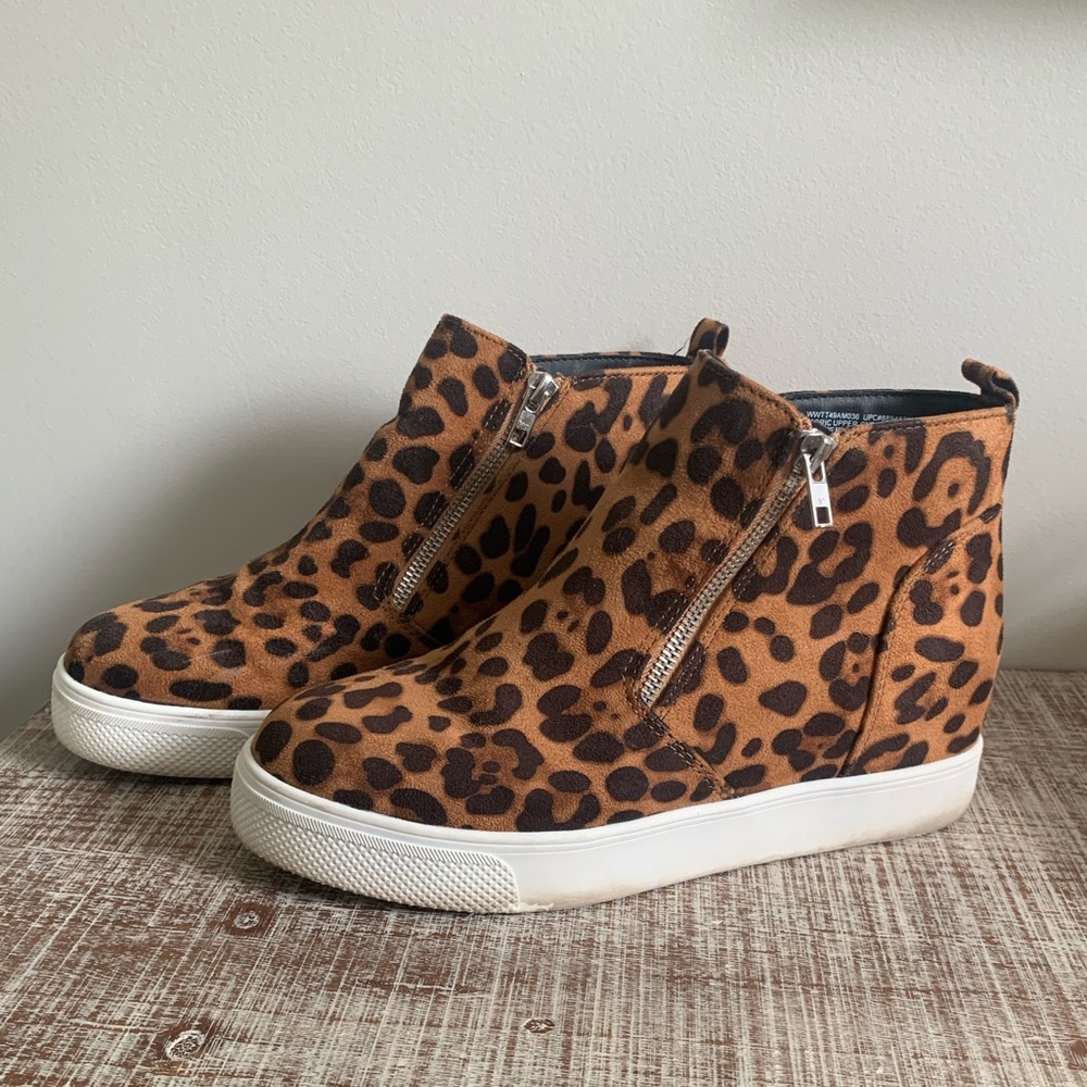 Cheetah Zipup Sneakers